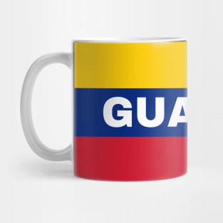 Guatire City in Venezuelan Flag Colors Mug